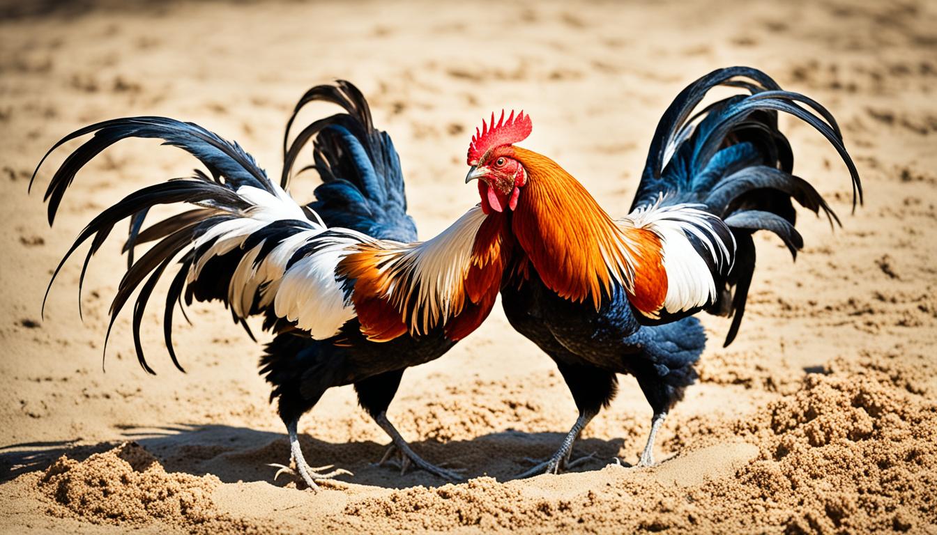 Pertarungan Cakar Baja Sabung Ayam