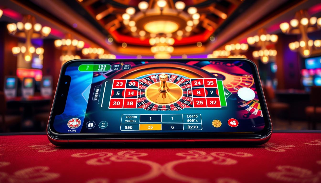 Judi Roulette online versi Mobile